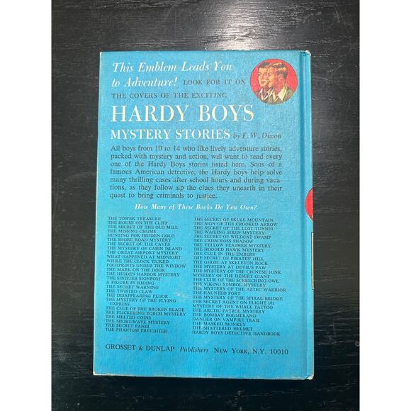 The Hardy Boys- Franklin W. Dixon The House on the Cliff- 8902 1959 - Picture 3 of 5